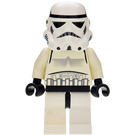 LEGO Stormtrooper med Svart Hode Minifigur med hjelm med prikket munn