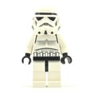 LEGO Stormtrooper med Svart Hode Minifigur med Solid Mouth-hjelm