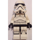 LEGO Stormtrooper con Printed Piernas y Celeste oscuro Casco Vents (Ceño fruncido) Minifigura