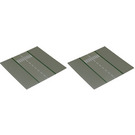 LEGO Straight Road Plates (without crosswalk) 302-1