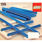 LEGO Straight Track with Crossing 159