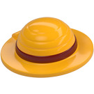LEGO Straw Hat with Dark Red Band (112531)