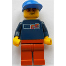 LEGO Street Hockey Player with Dark Blue Top Minifigure