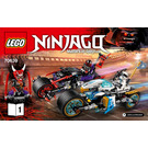 LEGO Street Race of Snake Jaguar Set 70639 Instructions