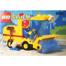 LEGO Street Sweeper 6649 Byggeinstruksjoner