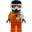 LEGO Stuntman Quad Driver with White Goggles Minifigure