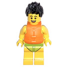 LEGO Sudsy Simon met Zwart Haar minifiguur