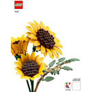 LEGO Sunflower Bouquet Set 11502 Instructions