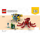 LEGO Sunken Treasure Mission Set 31130 Instructions