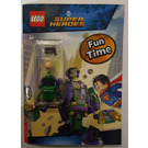 LEGO Super Heroes Fun Time activity booklet with Lex Luthor and gun