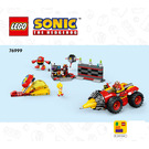 LEGO Super Sonic vs. Egg Drillster 76999 Anweisungen