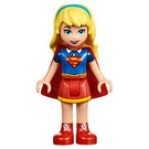 LEGO Supergirl with Red Skirt Minifigure