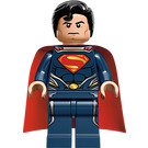 LEGO Superman with Dark Blue Suit Minifigure