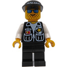 LEGO Surveillance Squad Cop avec Bleu Glasses Figurine
