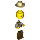 LEGO Swamp Politie - Detective Woman minifiguur
