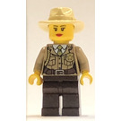 LEGO Swamp Politie - Detective Vrouw Minifiguur