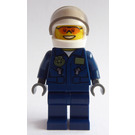 LEGO Swamp Politi Helikopter Pilot Minifigur