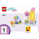 LEGO Sweet Treat Mountain & Kitty Garden Set 11205 Instructions