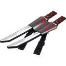 LEGO Sword - Kai Katanas with Sheath (853749)