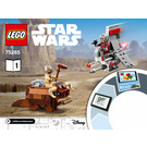 LEGO T-16 Skyhopper vs Bantha Microfighters 75265 Instrukcje