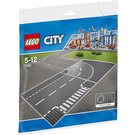 LEGO T-Junction & Incurvé Road Plates 7281 Packaging