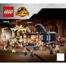 LEGO T. rex & Atrociraptor Dinosaurier Breakout 76948 Instructions