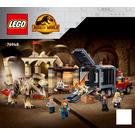 LEGO T. rex & Atrociraptor Dinosaur Breakout 76948 Instrukcje