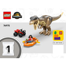 LEGO T. rex River Escape Set 76975 Instructions