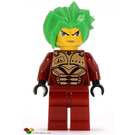 LEGO Takeshi with Dark Red Suit and Gold Armor Minifigure