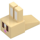 LEGO Bronzer Animal Tête avec lapin Face (106291)