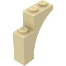 LEGO Zandbruin Boog 1 x 3 x 3 (13965)
