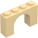 LEGO Barva opálení Klenba 1 x 4 x 2 (6182)