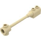 LEGO Beige Stange 1 x 8 mit Stein 1 x 2 Gebogen (Kein Achshalter im kleinen Ende) (30359)