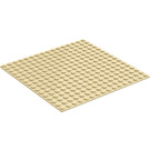 LEGO Tan Baseplate 16 x 16 (6098 / 57916)