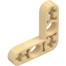 LEGO Beige Palkki 3 x 3 x 0.5 Taipunut 90 astetta L Shape (32056 / 59605)