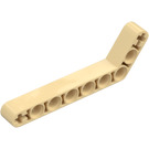 LEGO Tan Beam Bent 53 Degrees, 3 and 7 Holes (32271 / 42160)