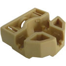 LEGO Zandbruin Blok Connector met Bal Socket (32172)