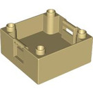 LEGO Box with Handle 4 x 4 x 1.5 (18016 / 47423)