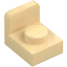 LEGO Beige Uloke 1 x 1 jossa 1 x 1 Levy Ylös (36840)