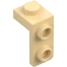 LEGO Beige Uloke 1 x 1 jossa 1 x 2 Levy Alas (79389)