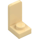 LEGO Beige Brakett 1 x 1 med 1 x 2 Plate Opp (73825)