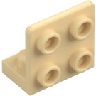 LEGO Beige Beslag 1 x 2 - 2 x 2 Op (99207)