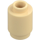 LEGO Beige Mattoncino 1 x 1 Rotondo con bottoncino aperto (3062 / 35390)