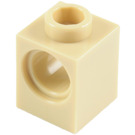 LEGO Beige Backstein 1 x 1 mit Loch (6541)
