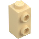 LEGO Tan Brick 1 x 1 x 1.6 with Two Side Studs (32952)