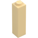 LEGO Beige Stein 1 x 1 x 3 (14716)