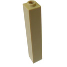 LEGO Beige Klods 1 x 1 x 5 med Hule knops (2453)