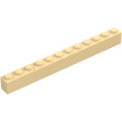 LEGO Beige Stein 1 x 12 (6112)