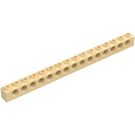 LEGO Tan Brick 1 x 16 with Holes (3703)