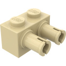 LEGO Beige Kloss 1 x 2 med Stifter (30526 / 53540)